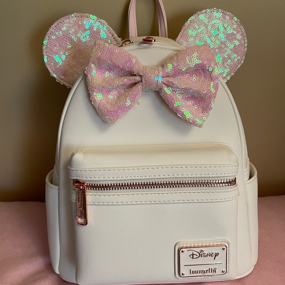 Loungefly Bags Loungefly Disney Minnie Mouse Iridescent Sequin Mini